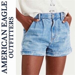 American Eagle Outfitters Light Blue Jean Shorts